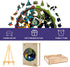 Wooden Puzzle for Adults - Tree of Life Wooden Jigsaw Puzzles, Unique Zen Shape Gifts for Family Friends