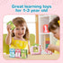 Cards-296 1 2 3 4 Toddler Girls Toys Talking Flash Sight Words, Educational Toys for Year Old, Speech Therapy&Autism