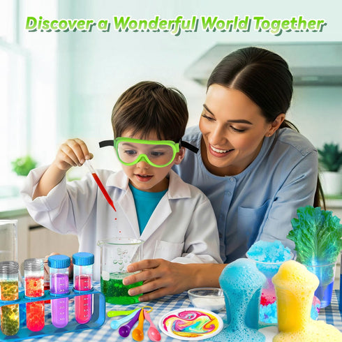 Rxeody 250+ Set, 250+ Experiments Science Kits for Kids, STEM Activities Educational Science Kits Gifts with Chemistry