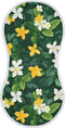 Green Leaves Muslin Baby Burp Cloths Set of 1, Super Soft &