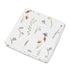Sweet Jojo Designs Boho Floral Garden Flower Girl Collapsible Toy Storage Box Chest Organizer with Lid Baby Nursery Kid