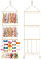 Mkono Headband Holder Boho Hair Bow Organizer for Girls Macrame Bow Hanger