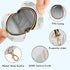 PYBUG Animal Round Pacifier Storage Case, Polyester & TPU Lined with Hook Buckle, Pacifier Container Box for Baby