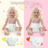 JIZHI 4 PCS Baby Doll Diapers, Underwear for 17-22 Inch Reusable Doll Diapers