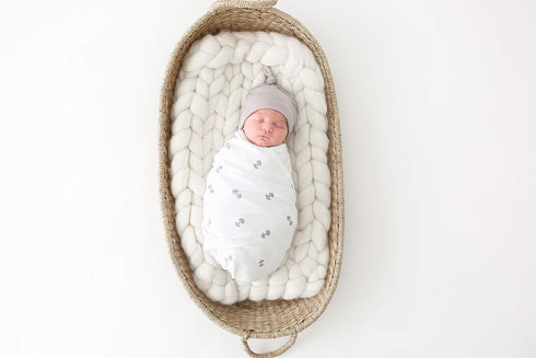 Pickle & Pumpkin 100% Organic Cotton Baby Blanket | Swaddling Blanket | Nursery, Stroller, Receiving Blanket for Babies