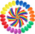 Augshy 60 Pcs Egg Shaker Musical Instruments for Kids, 36 Packs Maracas