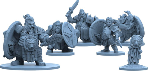 Godtear: Rhodri, Thane of The Forsaken Holds - Guardians Champions Set by Steamforged Games