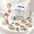 evoceler Softness Staged Baby Teething Toys with Rattles for 0-6 Months (30 Super