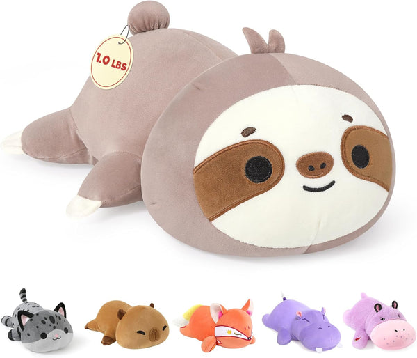 Onsoyours Original Weighted Sloth Plush, Cute Hugging Sloth Weighted Stuffed Animal, Soft