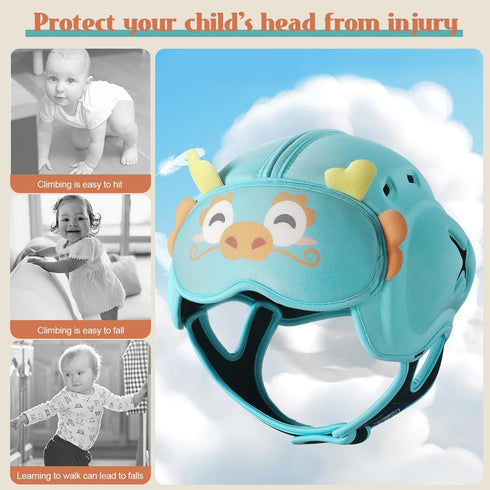 Lemrok 10-24 MamboBaby Baby Safety Helmet, Baby Head Protector for Crawling & Walking, Ultra-Lightweight Breathable