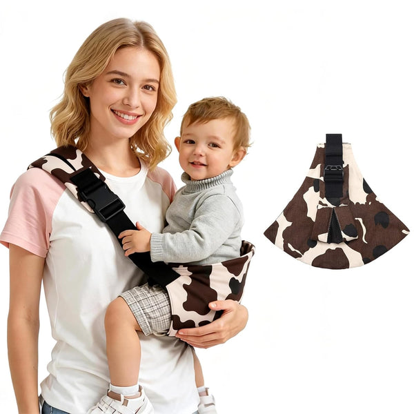 AXEARTE Baby Sling Carrier, Side Toddler Sling Carrier 20-44 lbs with Adjustable Straps,