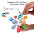 Lulyboo Baby Toy Ball Teether - Soft, BPA-Free, Textured, Colorful, Lightweight, Portable Baby teether for Soothing