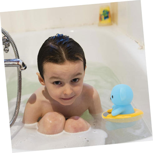 Cute Bear-Shaped Bath Thermometer - Safe Water Temperature Indicator for Kids