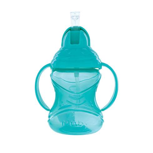 Nuby No-Spill Clik-It Cup with 360 Straw, 8 Ounce, Multicolor, Colors May Vary