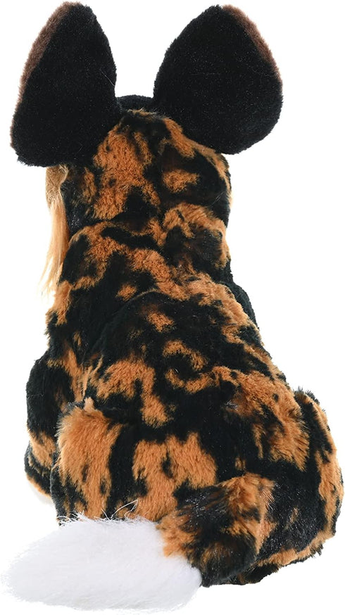 Wild Republic Cuddlekins African Wild Dog Plush Toy, 8 Inches, Stuffed Animal Gifts for Kids