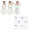 Amazing Baby Swaddle Set, On Safari 0-3 Mo Omni Swaddle Sack for