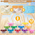 Play Color Dough Tools Set: Deluxe 41PCS Kitchen Creations Accessories Kit with 12 Cans Dough