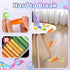 DreamyCandy Crayons,18PCS Set,Gift DreamCandy Rocket and Fish-Shaped Non Toxic Washable Toddler Crayons for Kids