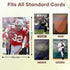 3000 Counts Card Sleeves, Clear Penny Sleeves for Trading Cards, Baseball Card Sleeves, Soft Trading Cards Sleeve Fit