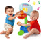 LotFancy Basketball Hoop for Kids - 2 in 1 Adjustable Sports Toy Set for Toddlers 9m-3y, Indoor Basketball Game