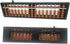Digit Standard Abacus Soroban Professional 17 Column Math Abacus (10.2 Inch) with Reset Button for Adults Kids (Brown)