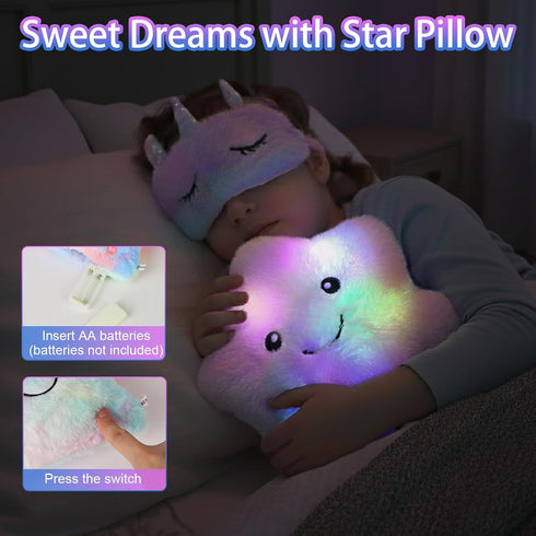 3 4 5 6 7 8 9 10 6-8, Jenria Unicorn Gift for Girls, Kindergarten Graduation Gifts, Sleepover Birthday Gifts for Girls