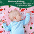 52" 28" Christmas Crib Sheet, Baby Fitted Crib Sheet with Santa Claus, Christmas Trees, Gingerbread, Measuring x to fit