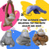 Brown Stretchy Gorilla Fidget Toy, Heavy Duty Sand-Filled Rubber Monkey Squishy, Stress Relief Ape with Goofy