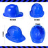 Haysandy 60 Pcs Plastic Construction Party Hats, Bulk Toy Hats for Kids Ages 3-8, Construction Theme Party Supplies