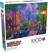 1000 26.75 19.75 Buffalo Games - Bigelow Illustrations - Night and Day - City at Dusk - Piece Jigsaw Puzzle for Adults