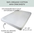 Soft Cotton Mini Crib Sheet - Perfect for Your Baby's Crib