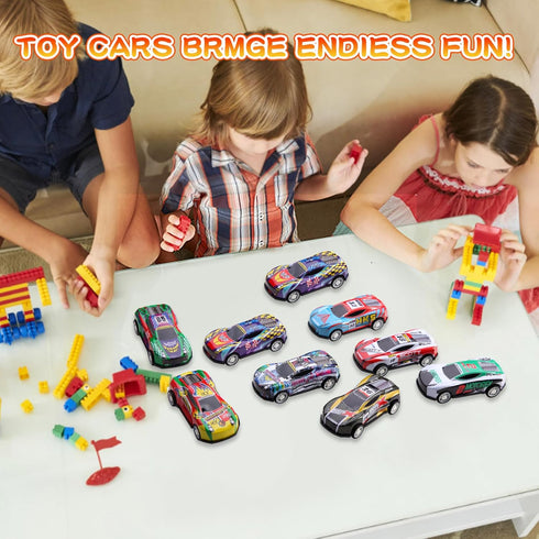 soi-meme 30 Pack Pull Back Cars for Kids,Mini Vehicles Toy Bulk Party Favor Cars Toys,Classroom Treasure Box, Goodie