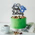 Video Game Happy 8th Birthday Cake Topper - Blue Cake Supplies for Video Game Boy's 8th Birthday Party - Game On Level