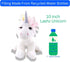 The Petting Zoo Lash'z Unicorn Stuffed Animal - 10 Inch Unicorn Plush Toy, Gifts for Girls