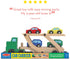 Melissa & Doug Wooden Car Carrier Truck and Cars Toy Set with 1 Truck and 4 Cars for Kids Ages 3+