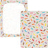 CZXW 52" 28" Cartoon Sprinkles Crib Sheets Fitted x Natural Cotton Soft & Breathable for Baby Crib Mattress