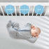 2 Pack 28"x52"x8", TILLYOU Baby Crib Sheets for Boys Girls, Fitted Crib Sheet for Standard Crib and Toddler Mattresses