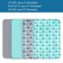 Pack 4 Pack Graco n Play Sheets - Mini Crib Sheets, Ultra Soft Mattress Compatible, Dinosaurs