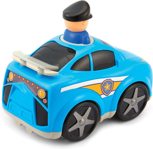 Kidoozie Press ‘n Zoom Police Car - Developmental Activity Toy for Toddlers 12 Months and Older - Fine Motor Skills