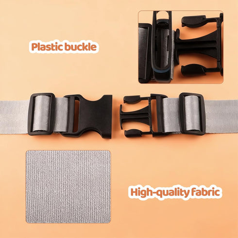 Zoanchig Child High Chair Straps, Adjustable Kid Safety Belt, Baby Two-Point Safety Harness for Children's Chairs