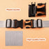 Zoanchig Child High Chair Straps, Adjustable Kid Safety Belt, Baby Two-Point Safety Harness for Children's Chairs
