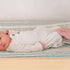 Crane Baby Change Pad Cover, Charlie Farmhouse Quilted Striped Changing Pad Cover, Neutral Changing Mat Cover