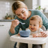 Tiny Tastes 10-Piece Set Silicone Baby Feeding BPA-Free, Spill-Proof Suction Plate, Bowl, Bib, Snack Cup & Utensils |