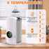 Portable Baby Bottle Warmer for Travel, Fast Heating & Precise Temp Control, Cordless Rechargeable Milk Warmer with LED