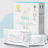 248 (4 Pack 62 Count Niki's Natural Baby Wipes | Sensitive Organic Baby Wipes | Made with Manuka Honey and Coconut Oil