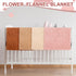 Wiwiqing 4 3D 32" 24", Pcs Soft Boho Baby Blanket Unisex Newborn Toddler Receiving Blanket for Crib Stroller Use