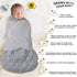Swaddle,3-Way 2.5 0-3 BSTOPPT Newborn Sleep Sack Baby Adjustable Wearable Blanket,Swaddling Sleeping Bag,TOG (Gray