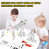 Building Toys Model Set, 3 in 1 Metal Model Kit - Tower Crane, Frame Crane & Windmill, DIY Building STEM Projects