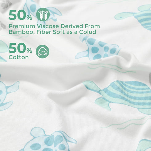Momcozy Set Baby Towel with Hooded-Original Design Baby Towel -Soft & Absorbent- Shower Gifts or Bath Essential