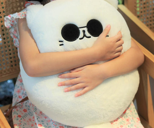 16inch/40cm Jujutsu Plush Pillow - Gojo Cat Plush Stuffed Pillow, Anime Gift